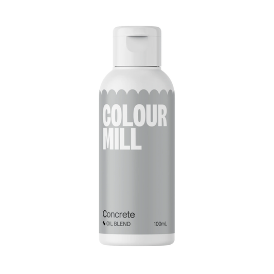 CONCRETE-Colour Mill Food Coloring-OIL BASED, 100mL