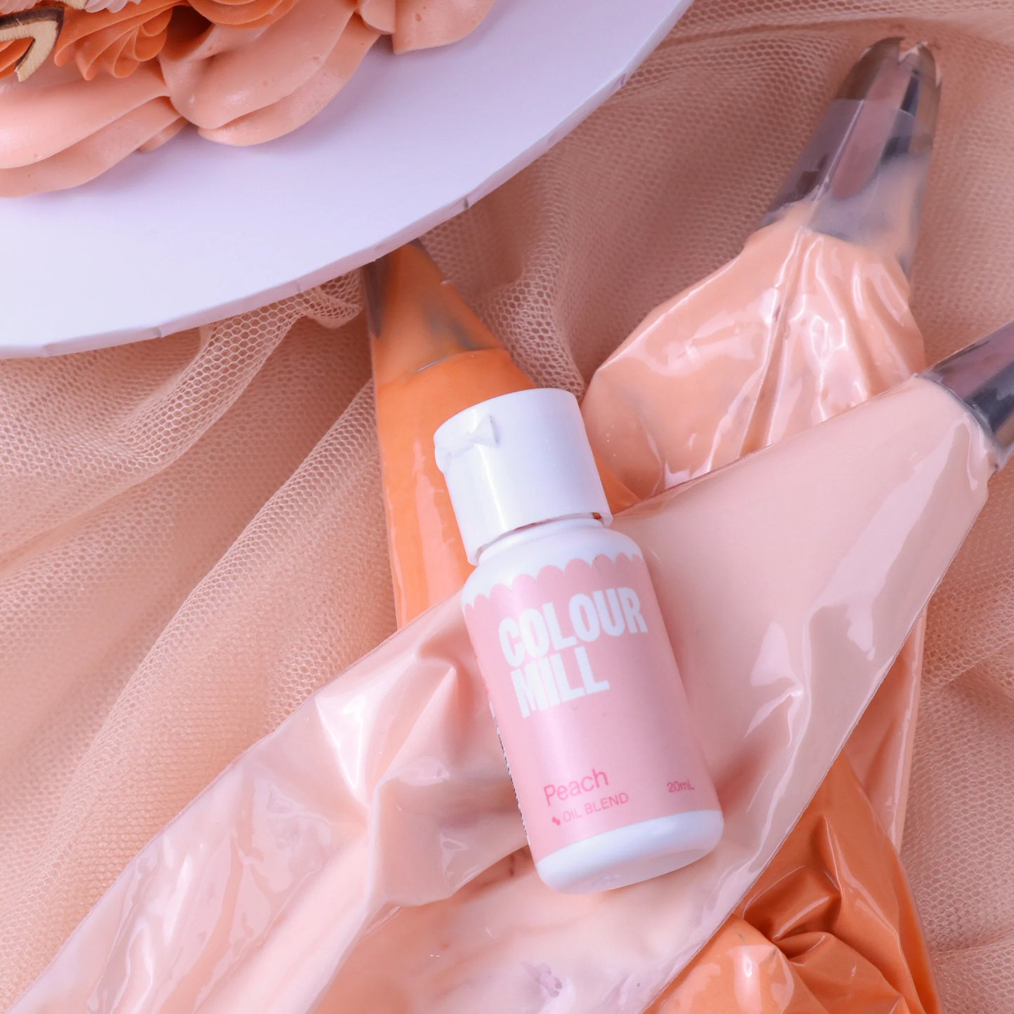 PEACH-Colour Mill Food Coloring-OIL BASED, 20mL