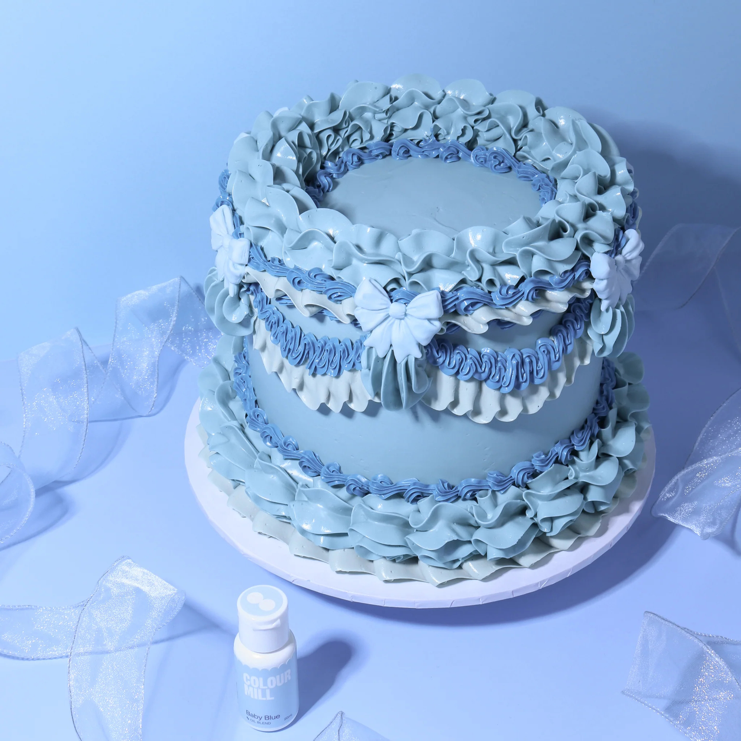 BABY BLUE-Colour Mill Food Coloring-OIL BASED, 20mL