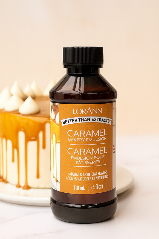 LorAnn Oils' Caramel Bakery Emulsion, 4 oz.