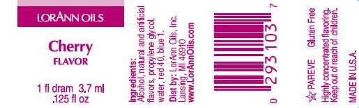 LorAnn Oils' Cherry Flavor, 1 Dram (Super Strength)