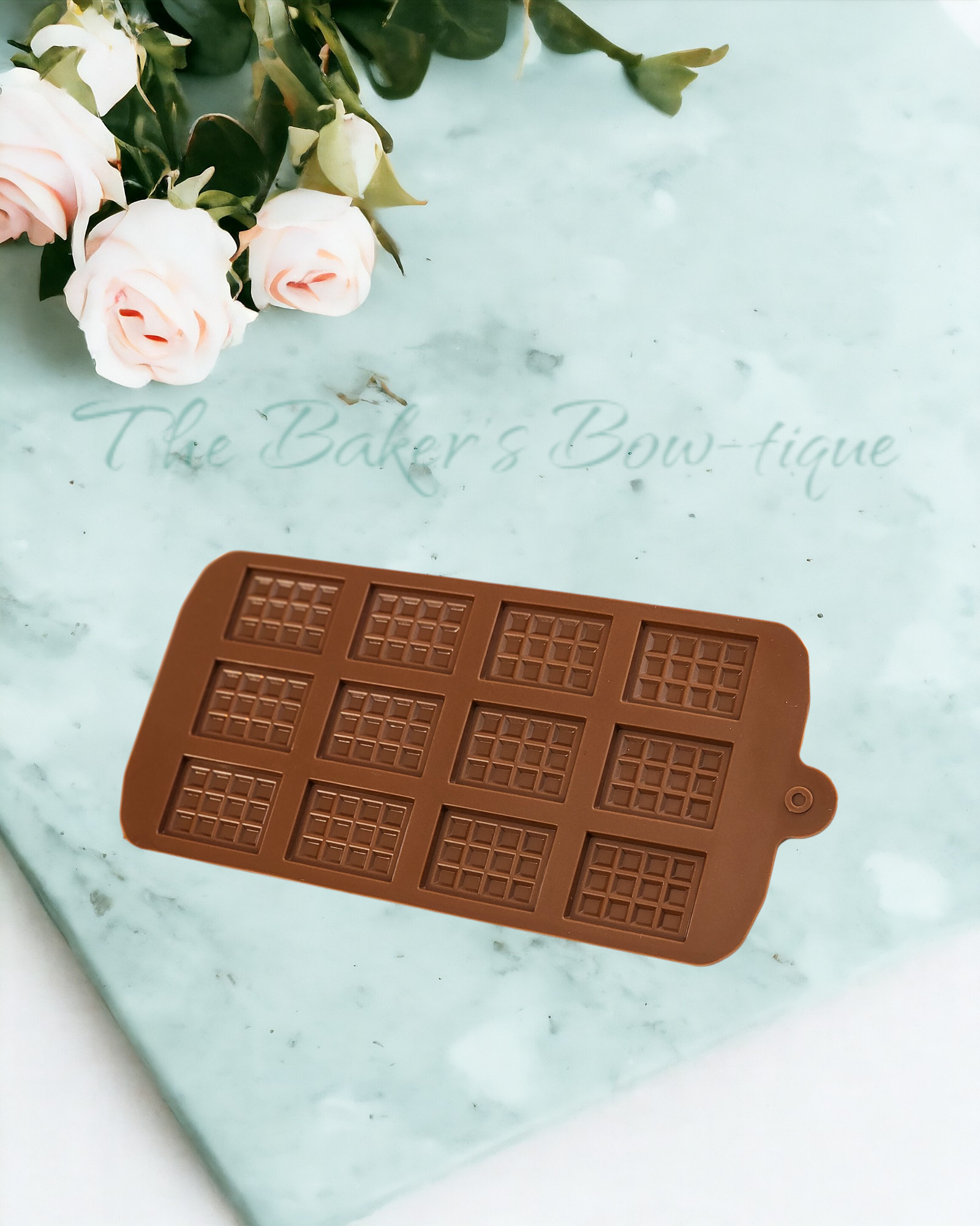 Chocolate Bar Mold-9 Cavity - The Baker's Bow-tique