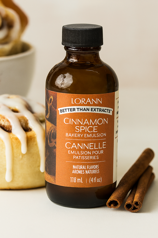 LorAnn Oils' Cinnamon Spice Bakery Emulsion, 4 oz.
