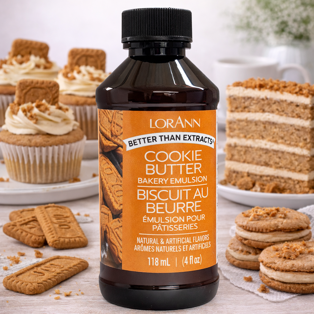 LorAnn's Oils' Cookie Butter Bakery Emulsion, 4 oz.