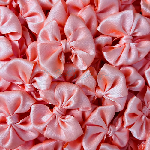 Treat Bows - LIGHT CORAL