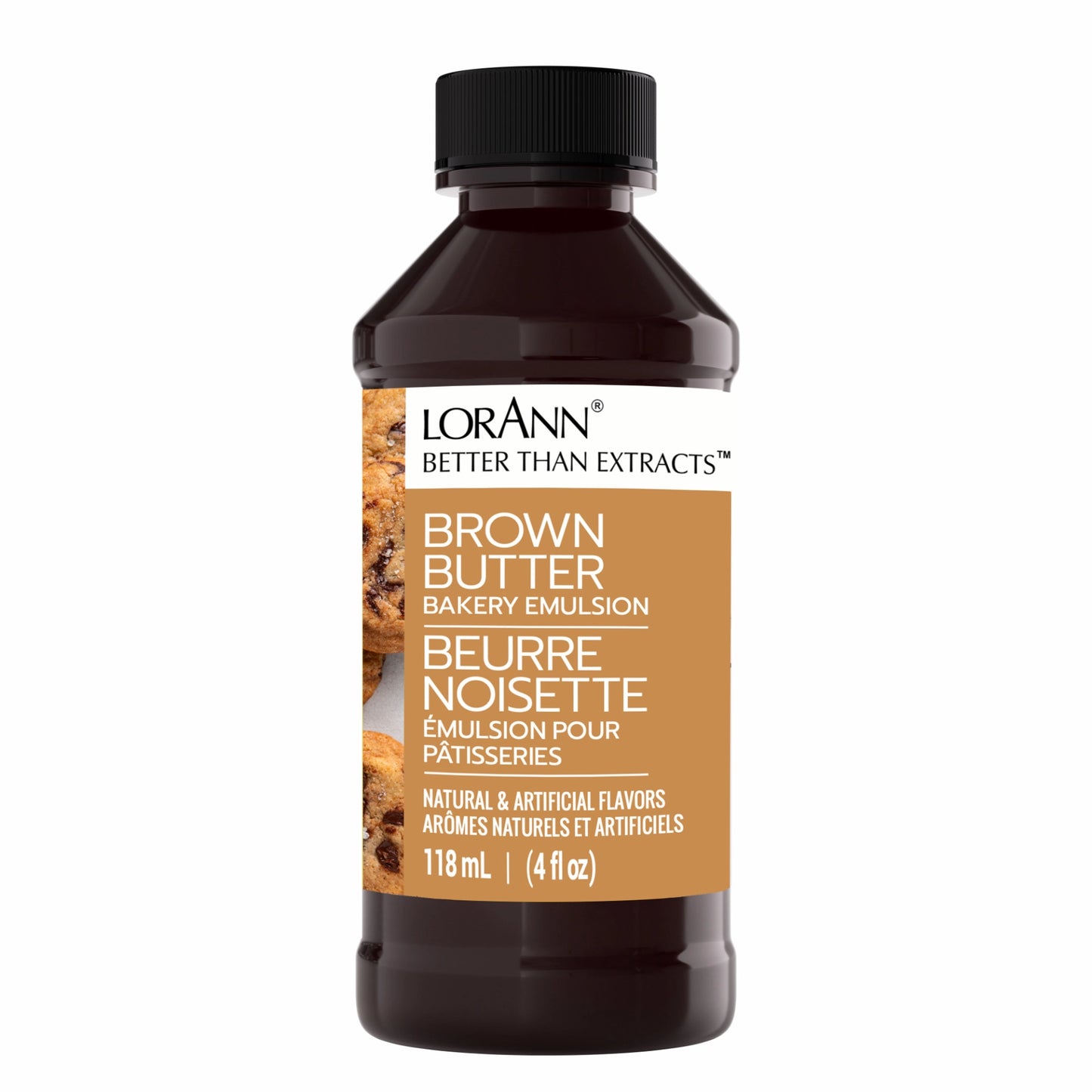 LorAnn's Oils' Brown Butter Bakery Emulsion, 4 oz.