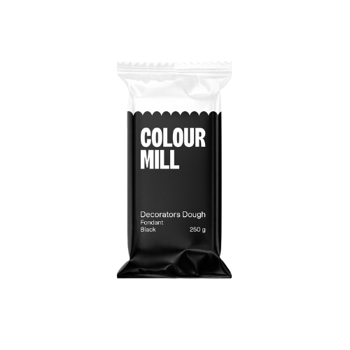 BLACK - Colour Mill Decorators Dough, 250g (8.8 ounces)