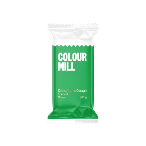 GREEN - Colour Mill Decorators Dough, 250g (8.8 ounces)