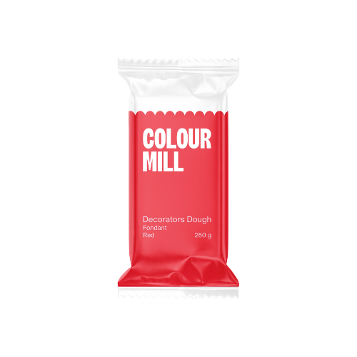 RED - Colour Mill Decorators Dough, 250g (8.8 ounces)