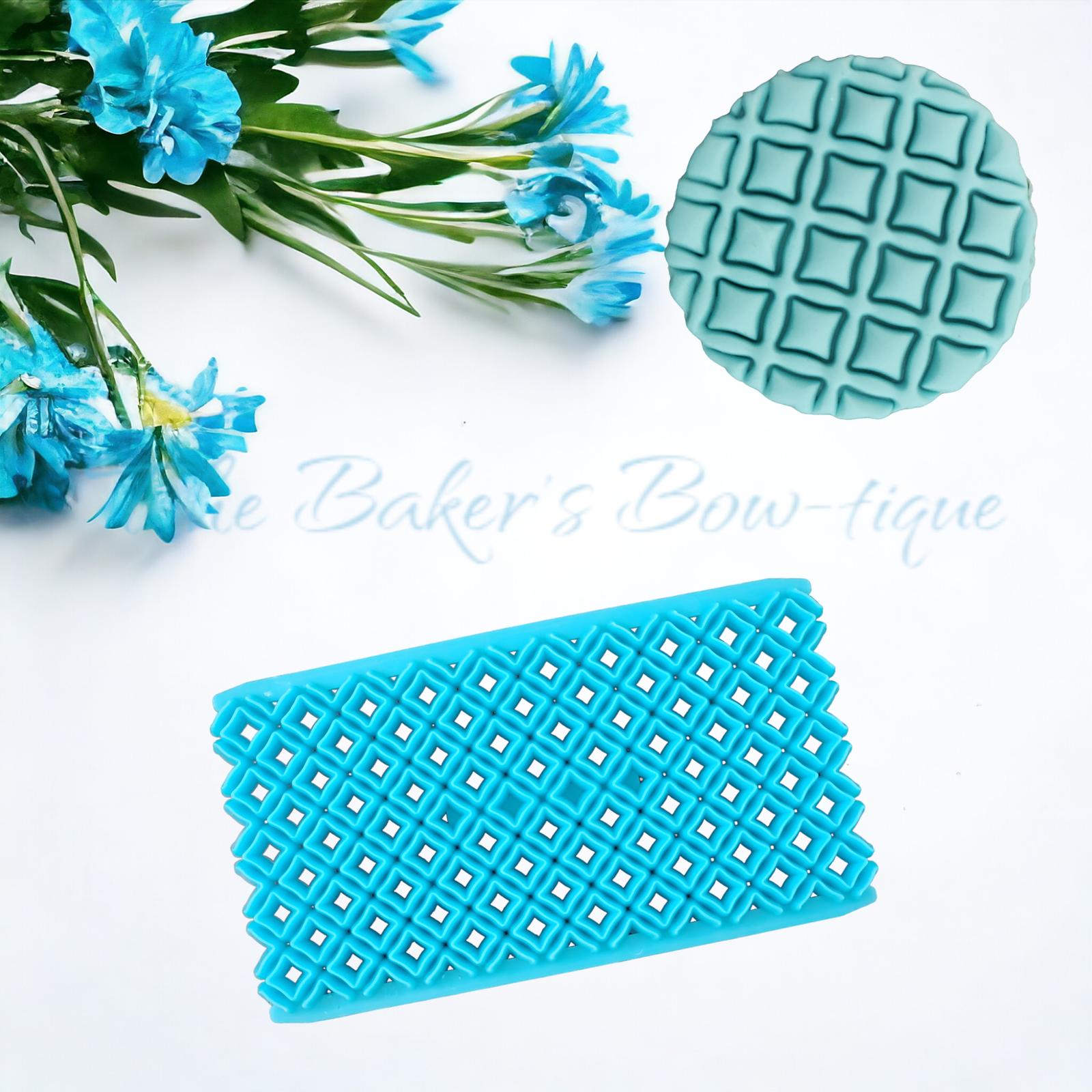 DIAMOND QUILT Embosser - The Baker's Bow-tique