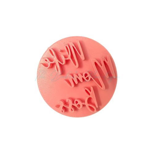 Fondant Embosser - Wife Mom Boss