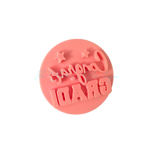 Fondant Embosser - Congrats GRAD