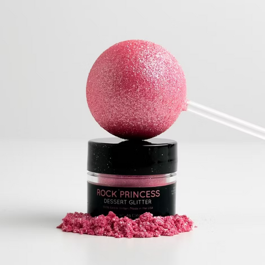 Shine Edible Dessert Glitter - ROCK PRINCESS, 4g