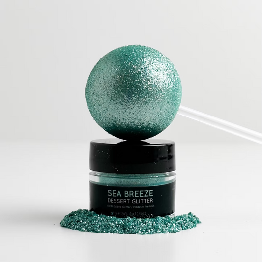 Shine Edible Dessert Glitter - SEA BREEZE, 4g