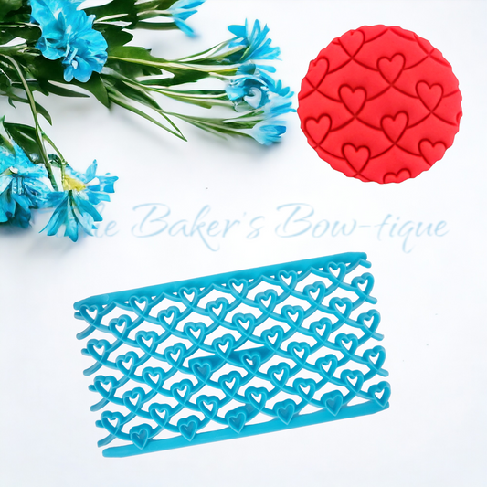 FANCY HEARTS Embosser - The Baker's Bow-tique