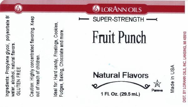 LorAnn Oils' Fruit Punch Flavor, 1 oz.
