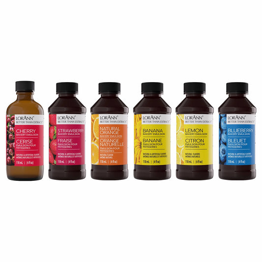 LorAnn Oils' BAKERS FRUITY EMULSION VARIETY PACK