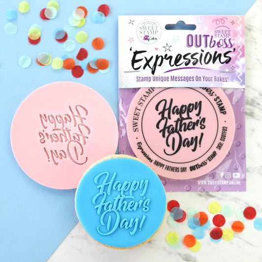 Sweet Stamp OUTboss Expressions - FUN HAPPY FATHER'S DAY, Mini Size