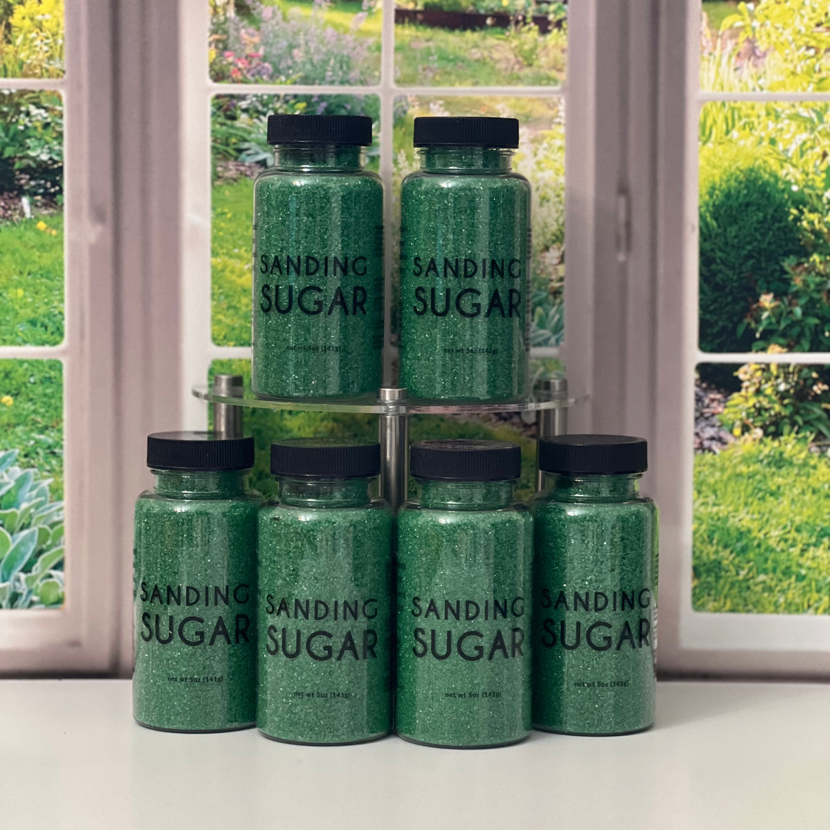 Sanding Sugar - GREEN, 5.0 oz.