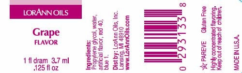 LorAnn Oils' Grape Flavor, 1 Dram (Super Strength)