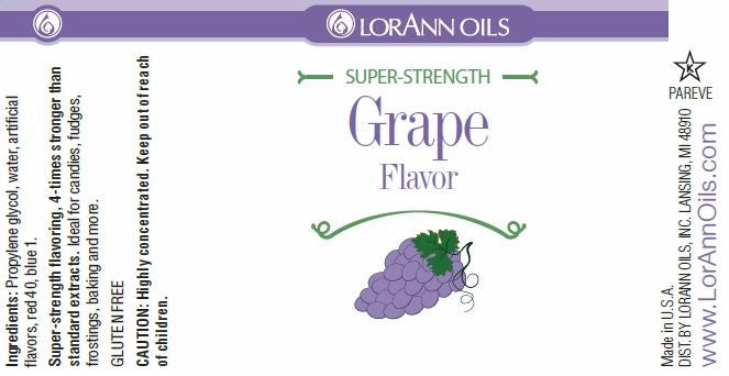 LorAnn Oils' Grape Flavor, 1 oz.