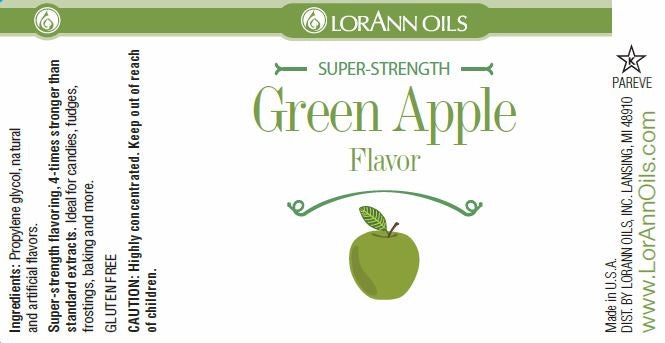 LorAnn Oils' Green Apple Flavor, 1 oz.