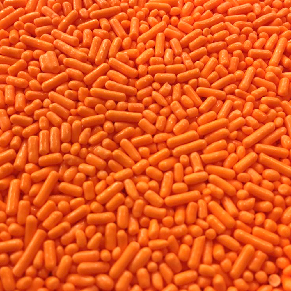 Jimmies - ORANGE, 4.3 oz.