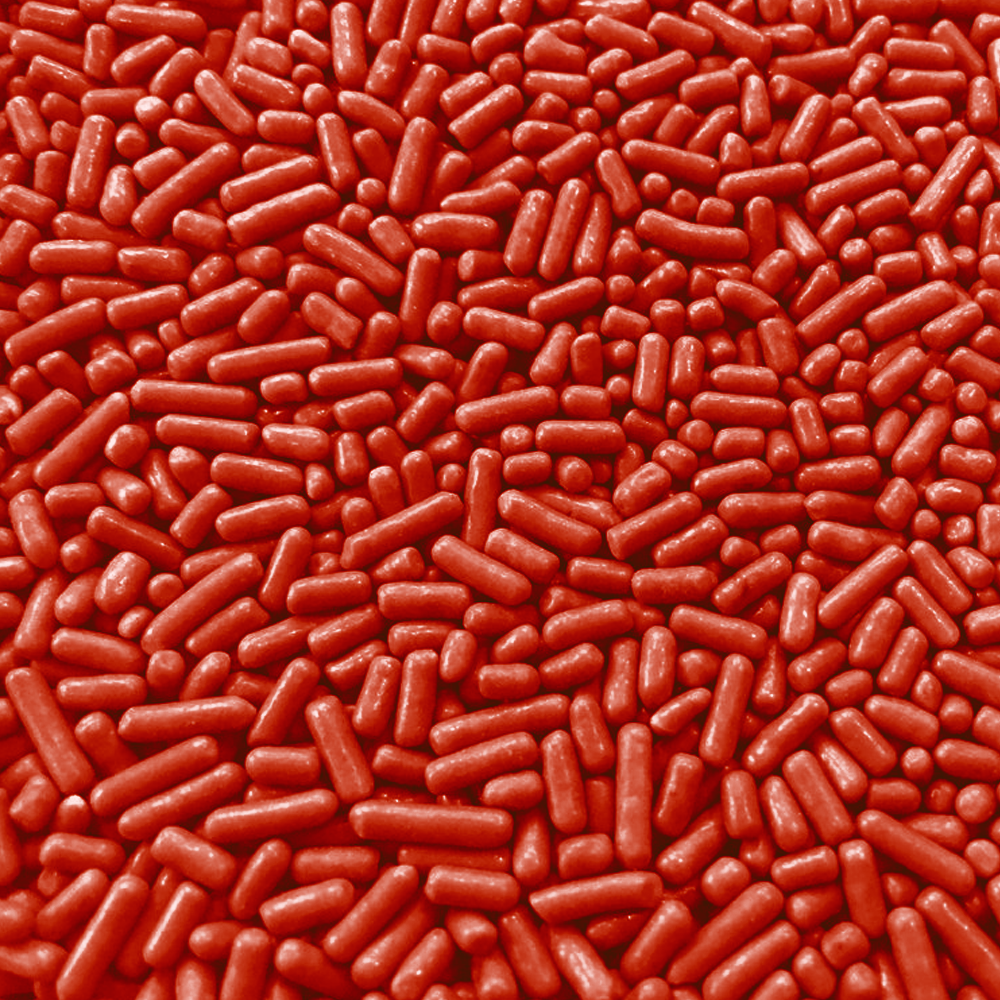 Jimmies - RED, 5 oz.
