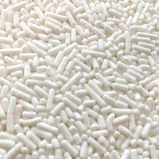 Jimmies - WHITE, 5 oz.