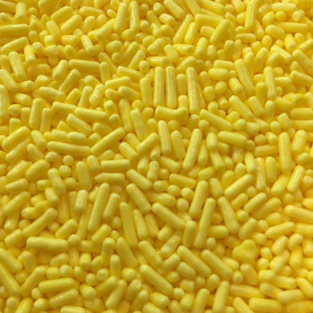 Jimmies - YELLOW, 4.3 oz