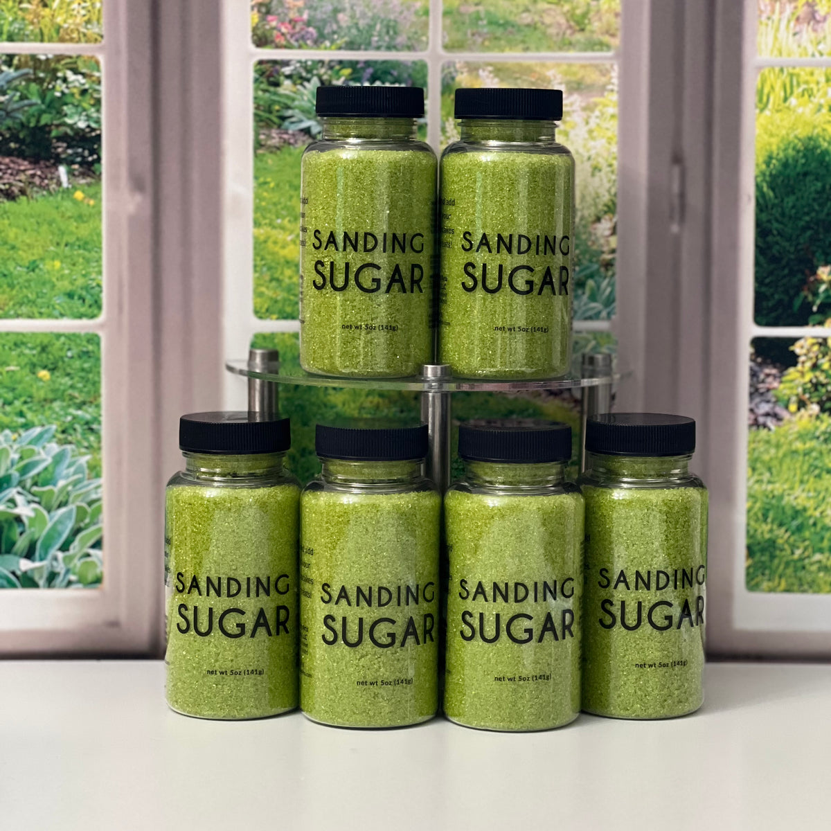 Sanding Sugar - LIME, 5.0 oz.