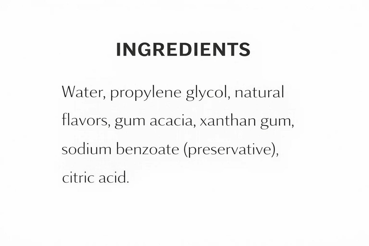 PK Elixirs - LEMON DROP, 4 oz.