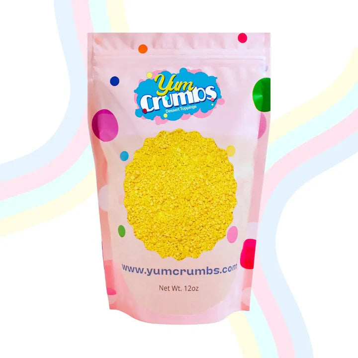 Yum Crumbs Dessert Topping - LEMON POUND CAKE, 12 oz.