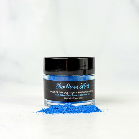 Shine Edible Luster Dust: The Effect Line - BLUE OCEAN EFFECT, 4g