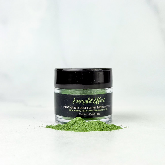 Shine Edible Luster Dust: The Effect Line - EMERALD EFFECT, 4g