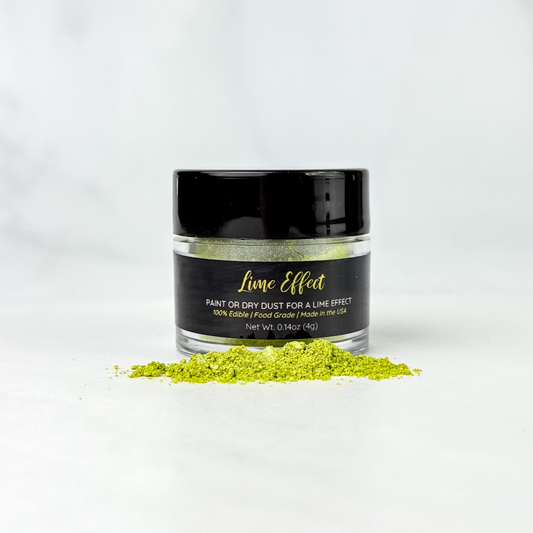 Shine Edible Luster Dust: The Effect Line - LIME EFFECT, 4g