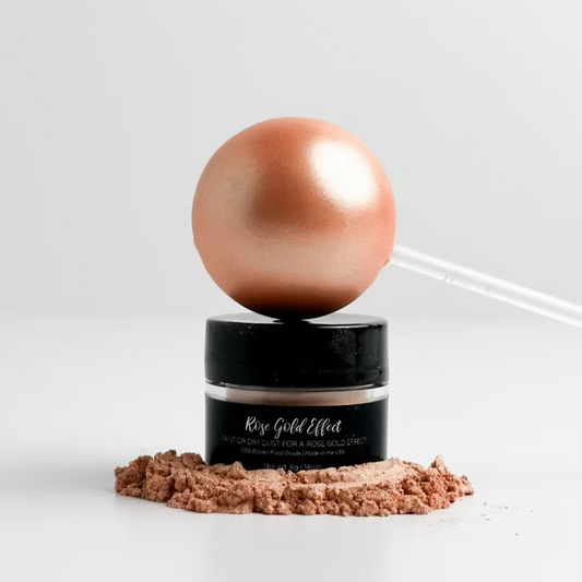 Shine Edible Luster Dust: The Effect Line - ROSE GOLD EFFECT, 4g