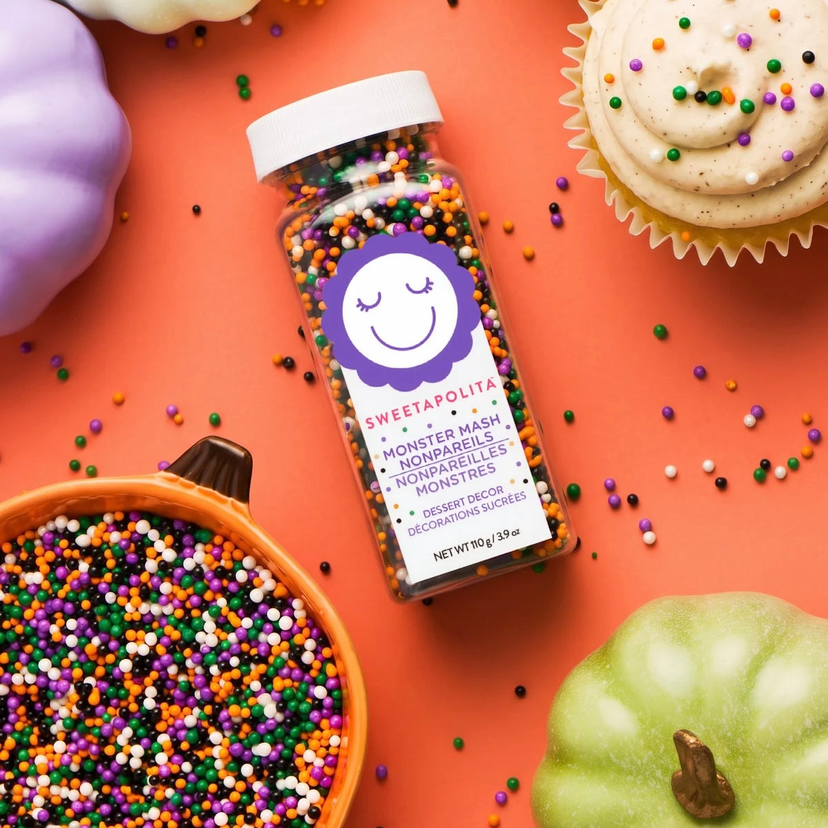 Sweetapolita - MONSTER MASH NANPAREILS, 3.9 oz. (4oz Volume)