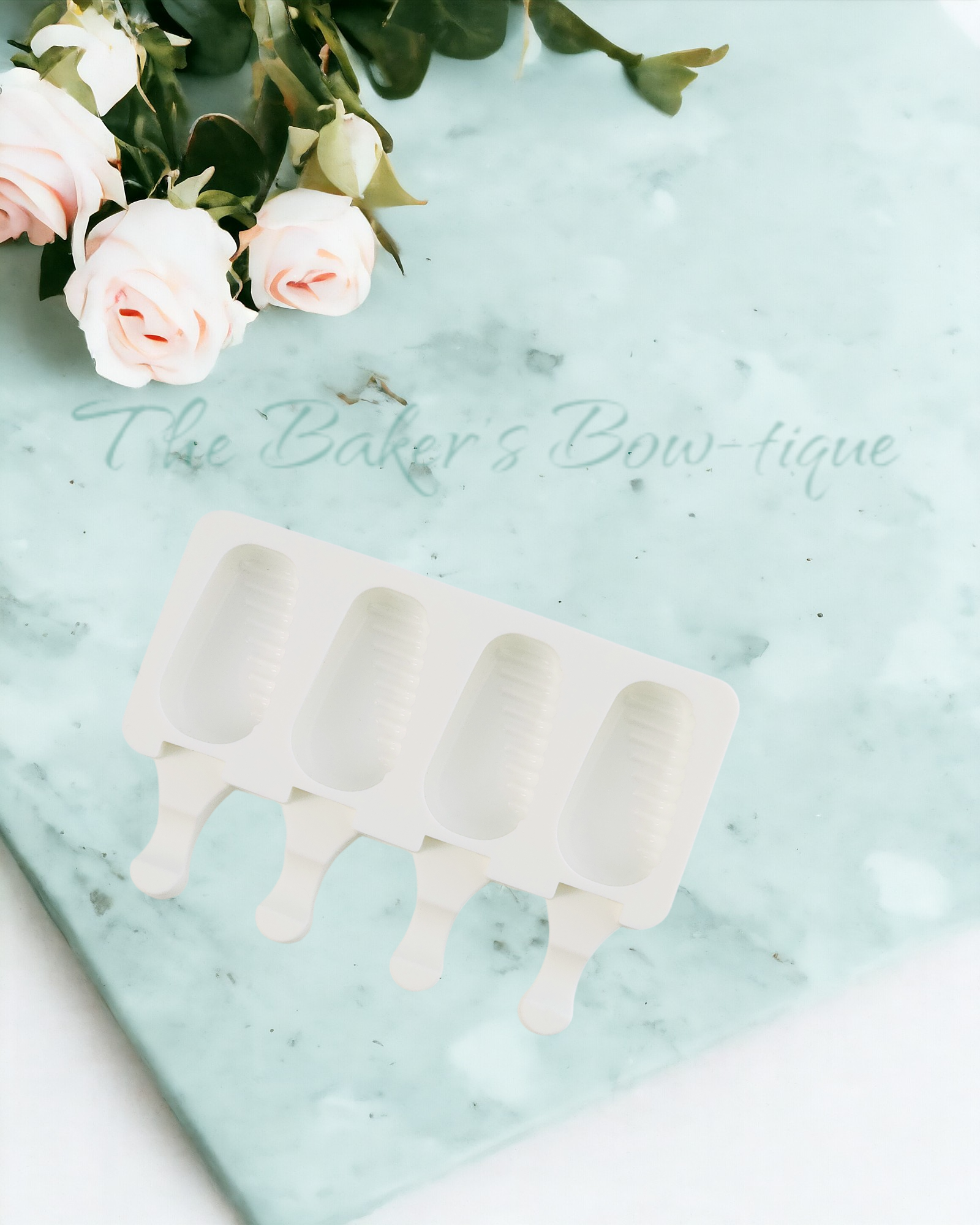 Mini Half-Striped Popsicle Mold #2 - The Baker's Bow-tique
