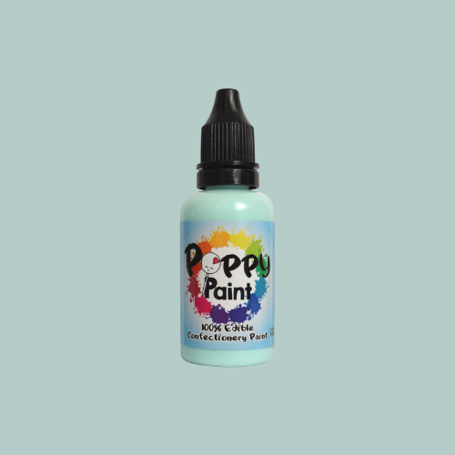 Poppy Paint Edible Paint - MINT, 30 mL (1 fl. oz.)