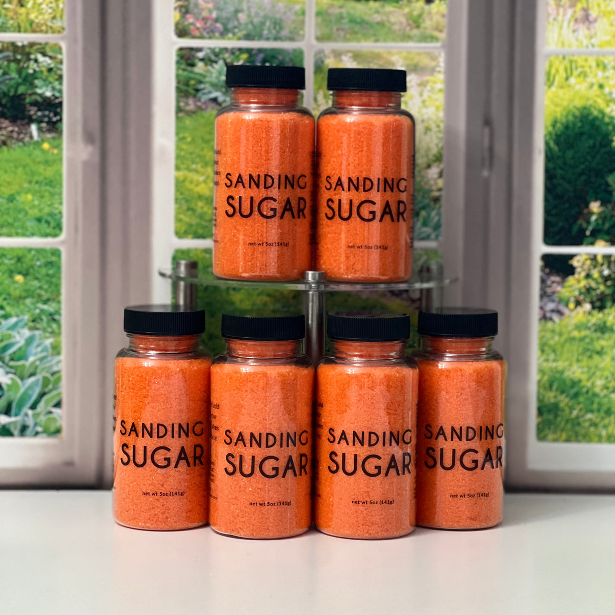 Sanding Sugar - ORANGE, 5.0 oz.