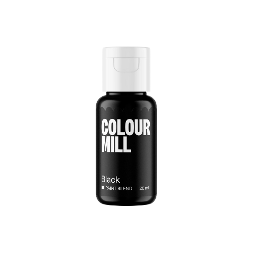 BLACK - Colour Mill Matte Paint Blend, 20mL