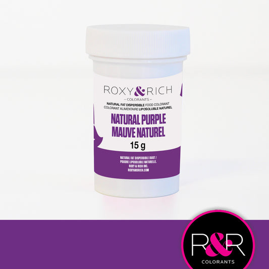 Roxy & Rich Natural Fat Dispersible Food Colorant - PURPLE, 15g