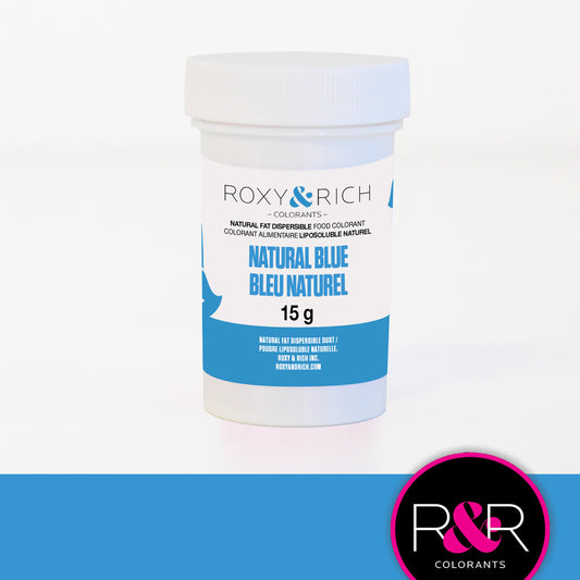 Roxy & Rich Natural Fat Dispersible Food Colorant - BLUE, 15g