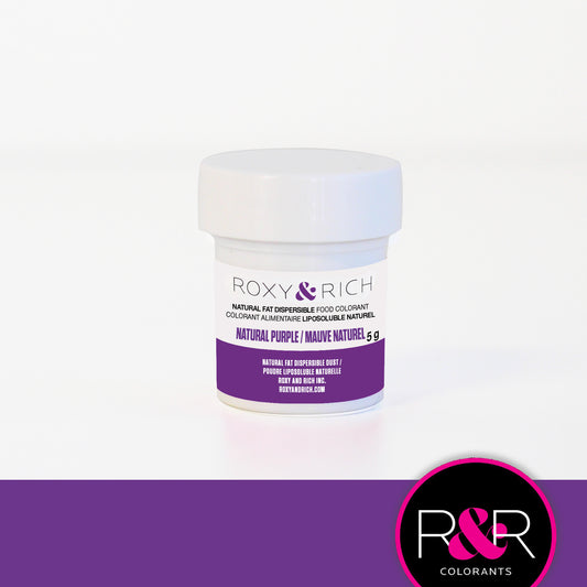 Roxy & Rich Natural Fat Dispersible Food Colorant - PURPLE, 5g
