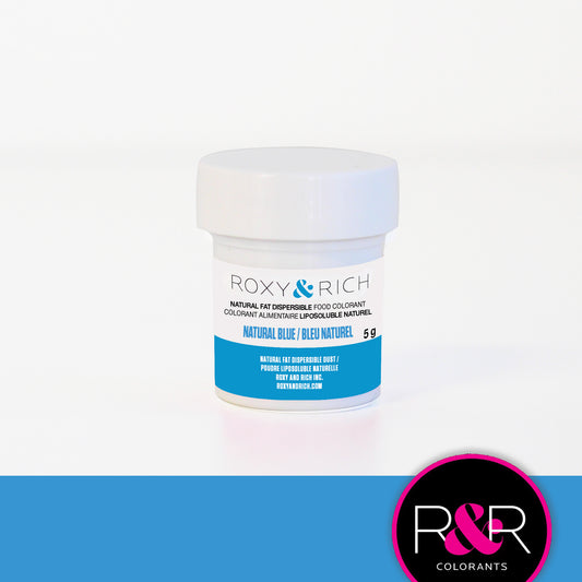 Roxy & Rich Natural Fat Dispersible Food Colorant - BLUE, 5g