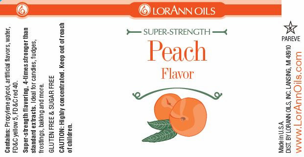 LorAnn Oils' Peach Flavor, 1 oz.