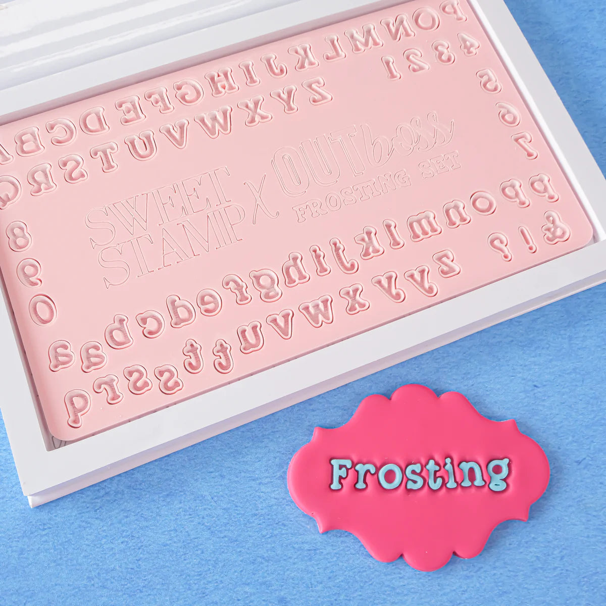 SweetStamp OUTBOSS Frosting Lettering Set - Small Letter Set
