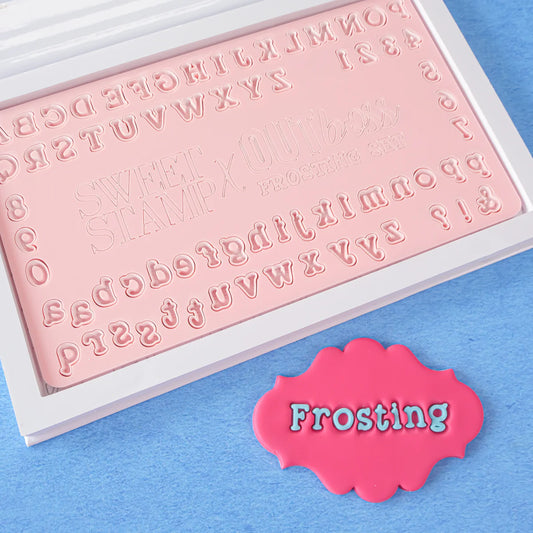 SweetStamp OUTBOSS Frosting Lettering Set - Small Letter Set