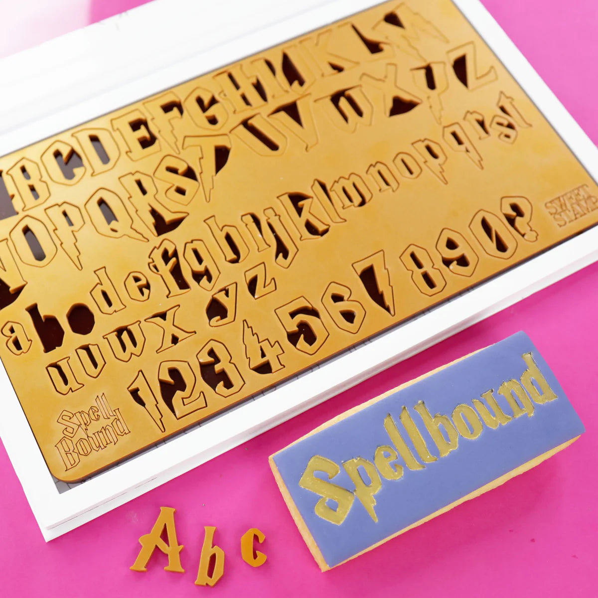 SweetStamp SpellBound Lettering Set - Medium Letter Set